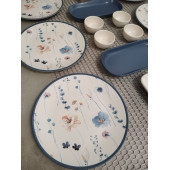 Keramika Takım Kahvaltı Flowers 14 Parça 6 Kişilik - 4