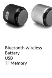 Mini Bass Speaker Bluetooth Güçlü Bas TF kart Uyumlu - 1
