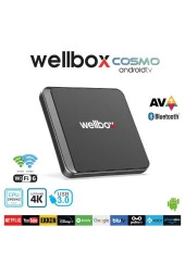 Cosmo 4K Wi-Fi 6 Usb 3.0 - Bluetooth Android Tv Box 2gb Ram 16GB Hafıza - 1