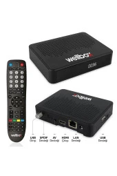 Atom Plus-hd Uydu Alıcı  Uyumlu  Mini Full Hd Ethernet Dahili Wifi Iptv Youtube - 1