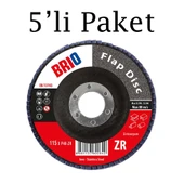 Brio Flap Disk 115Xp40 Zr 5'li Paket - 1