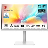 MSI 23.8" MODERN MD2412PW 1920x1080 (FHD) 16:9 FLAT IPS 100HZ 1MS ADAPTIVE-SYNC PIVOT TYPE-C MONITOR thumbnail 1