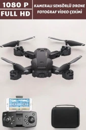 Astro 1080P HD Kameralı Drone Katlanabilir Taşıma Çantalı 4 Pervaneli Havada Stabil Kalma Sensörlü - 7