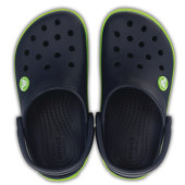CROCS ÇOCUK CROCBAND CLOG T NAVY-VOLT GREEN - 5