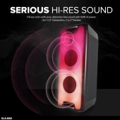 Gemini GLS-880 Taşınabilir Işıklı Bluetooth Hoparlör - 2