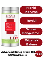 Cell Fusion C Advanced Clear Sunscreen 100 SPF50+/PA++++ 35ml+35ml Set - 1