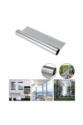 Aynalı Cam Filmi 30cm X 200cm Yapışkanlı Yansıtıcı Uv Koruma thumbnail 2