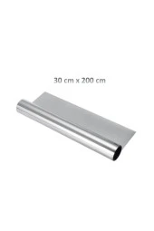 Aynalı Cam Filmi 30cm X 200cm Yapışkanlı Yansıtıcı Uv Koruma thumbnail 3