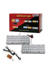 Çakar Lamba 96 Led Kırmızı-mavi Kumandalı 11 Mod thumbnail 2