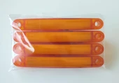 4 Adet Neon Parmak Led Lamba Slim Model Turuncu 12-24 Volt - 2