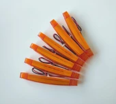 6 Adet Neon Parmak Led Lamba Slim Model Turuncu 12-24 Volt thumbnail 4