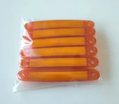 6 Adet Neon Parmak Led Lamba Slim Model Turuncu 12-24 Volt thumbnail 2