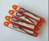 4 Adet Neon Parmak Led Lamba Slim Model Turuncu 12-24 Volt - 3