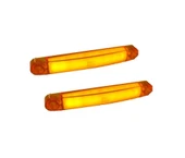 2 Adet Neon Parmak Led Lamba Slim Model Turuncu 12-24 Volt thumbnail 1