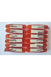 12 Adet Neon Parmak Led Lamba Turuncu 12-24 Volt thumbnail 2