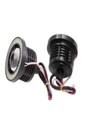 Mercekli Angel Led Halkalı Sis Farı 89 Mm Beyaz thumbnail 2