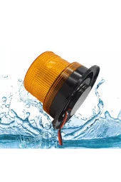 Forklift Tepe Lambası Flaş Etkili Çakmaklık Girişli Mıknatıslı 12-24v. thumbnail 3