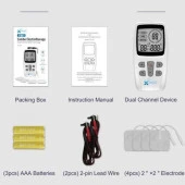 X POOL TENS EMS MASAJ CİHAZI 2 KANAL 22 PROGRAM - 2