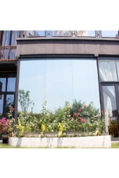 %100 Aynalı Çizilmez Amerikan Cam Filmi 50 Cm X 2 Metre thumbnail 2