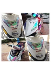 Far Stop Filmi Colormatik Şeffaf Transparan 30 cm X 100 cm thumbnail 2