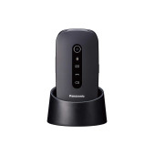 Panasonic KX-TU550EXB Katlanabilir Renkli 4G Tuşlu Cep Telefonu Siyah (2 Yıl Distribütör Garantili) - 5