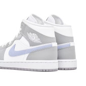 Nike Air Jordan 1 Mid Wolf Aluminum DZ1557-100 - 4