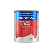 AkzoNobel 2k Renault 389 Kar Beyazı Akrilik Sonkat Oto Boyası 1 Litre thumbnail 1