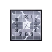 Duvar Saati Soft Gri thumbnail 1
