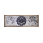 Duvar Saati Dikdörtgen Doğu Batı thumbnail 2