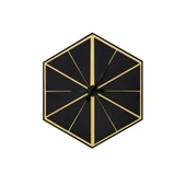 Duvar Saati Elegant Gold thumbnail 2