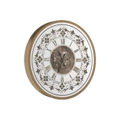 Duvar Saati Yuvarlak Altın Çarklı 2 thumbnail 1