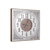 Duvar Saati Kare Altın Çarksız 3 thumbnail 1