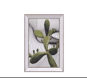 Kaktüs - Ayna Çerçeveli Tablo thumbnail 1