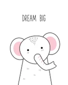 Dream Big Kanvas Tablo thumbnail 1