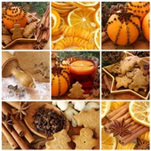 Portakal,Tarçın,Karanfil  - Kanvas Tablo thumbnail 1