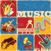 Music - Kanvas Tablo thumbnail 1