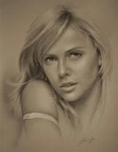 Charlize Theron - Kanvas Tablo thumbnail 1