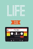 Life Is Mixtape - Kanvas Tablo thumbnail 2