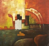 Soyut 10 - Kanvas Tablo thumbnail 1