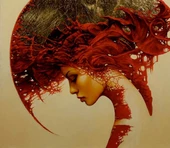 Kan Beynime Sıçradı - Kanvas Tablo thumbnail 1