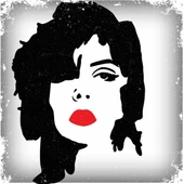 Siyah, Beyaz, Kırmızı - Kanvas Tablo thumbnail 1