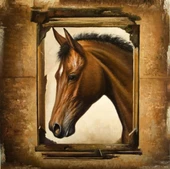 At Portresi - Kanvas Tablo thumbnail 1