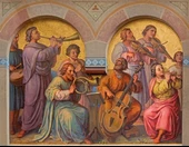 Cennetteki Kutsal Koro - Kanvas Tablo thumbnail 1