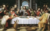 The Last Supper - Kanvas Tablo - 1