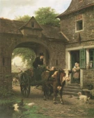 Kasabadan Dönüş - Kanvas Tablo thumbnail 1