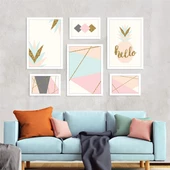 Hello Çerçeveli Poster Seti thumbnail 1