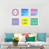 Summer Weather Çerçeveli Poster Seti thumbnail 1