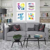 Love Beautiful Çerçeveli Poster Seti thumbnail 1