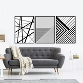 Lines Çerçeveli Poster Seti thumbnail 1