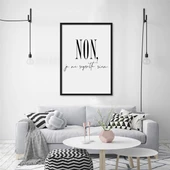 Non Çerçeveli Poster - 1